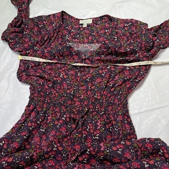 Lucky Brand Brea Ditsy Floral Dress - Picture 11 of 14